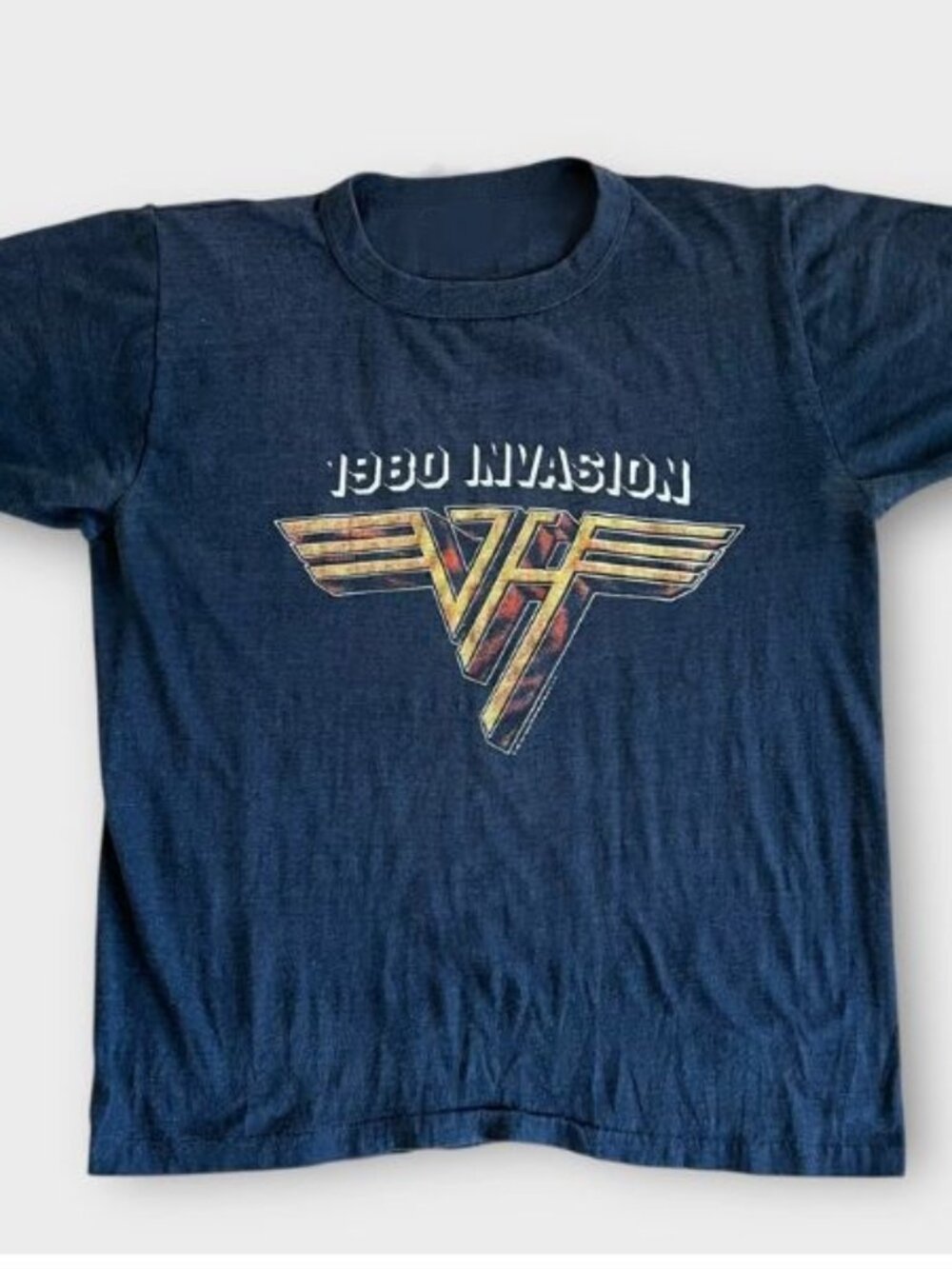 Navy Van Halen  Band Tee Shirt